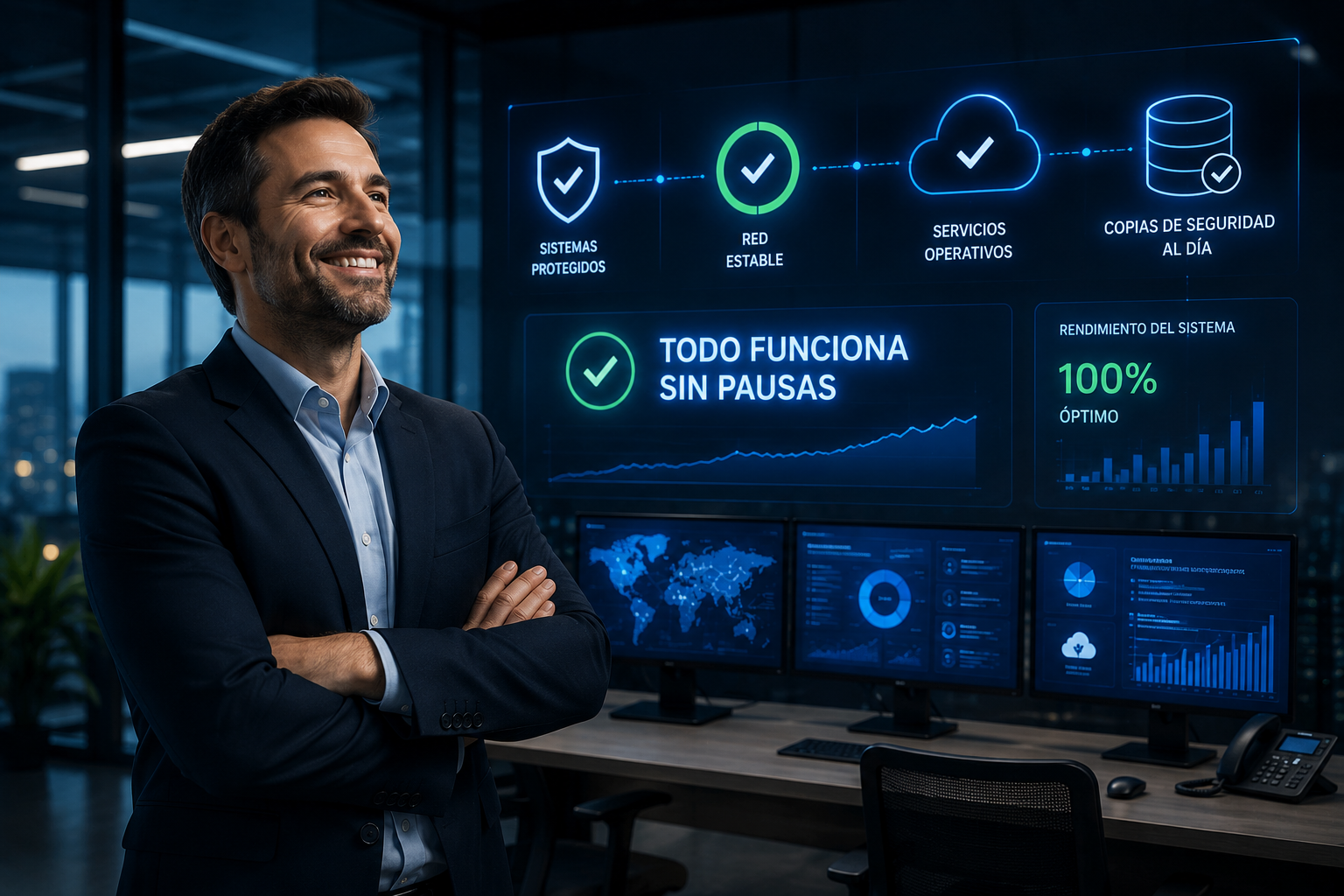 Equipo de ingenieros de soporte técnico de LOCKTHRE